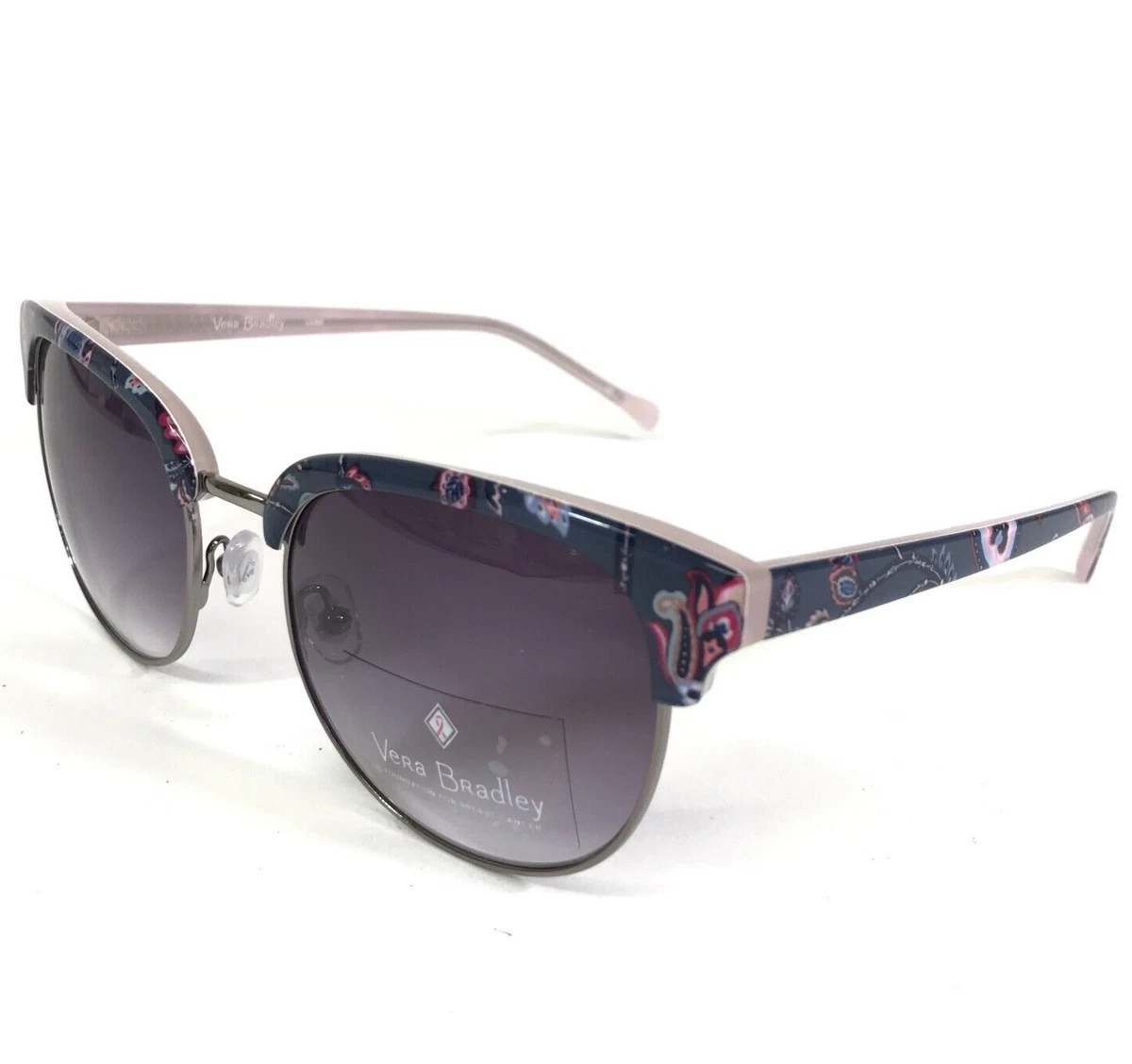 Oscar De La Renta Aviator Sunglasses Vera Bradley Purple Hard Case WOMENS WOMANS Vera Bradley Purple Pattern Optical Case | Mercari main image 3