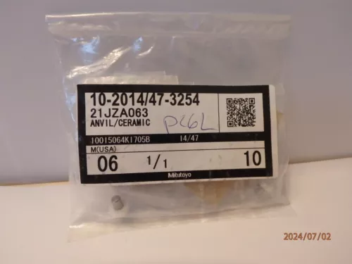NEW 10-pack Mitutoyo 21JZA063 Ceramic Coated Anvil Replacement - Buy Bulk & Save