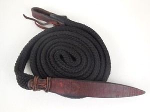 Double Diamond Halter Company 1/2" x 7 ft Braided Treeline Brannaman Lead