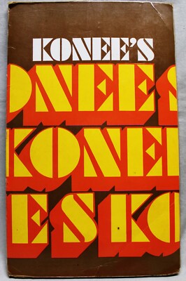KONEES RESTAURANT MENU BREAKFAST LUNCH & DINNER VINTAGE ABOUT 1980