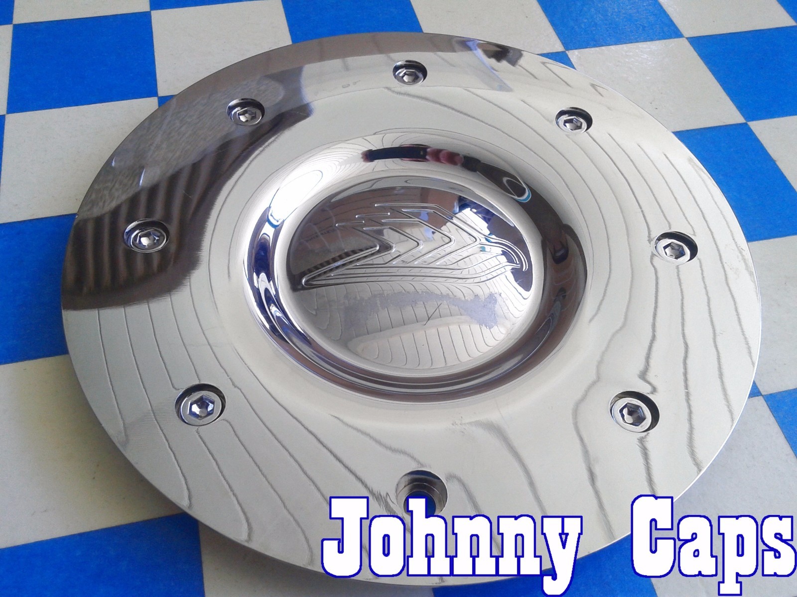 AWI DIABLO UNKNOWN Wheels [81] CHROME Center Caps MCD8004YA01 Custom Hub Cap (1)