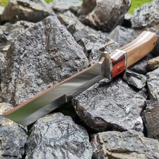 Lightweight multi-purpose pocket tactical straight knife for portable defense