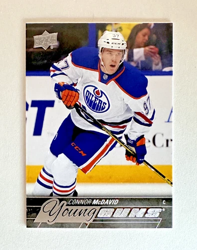 Connor McDavid 2015-16 Upper Deck Young Guns Rookie RC #201 🔥GREAT CONDITION🔥