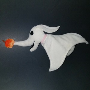Zero Ghost Dog Plush Nightmare Before Christmas Disney Stuffed Animal Bean Bag | eBay