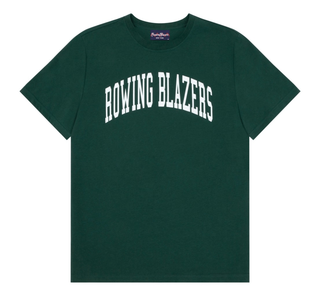 FILA Blazer da canottaggio maglietta ad arco collegiale verde