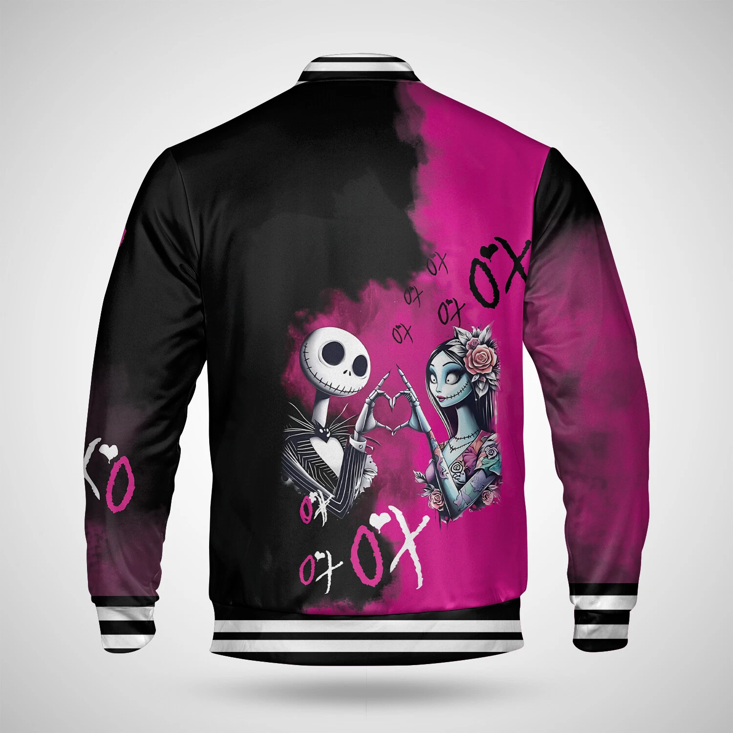 Nightmare Before Christmas Jack And Sally XoXo Together Forever Jacket