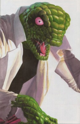 VENOM #18 ALEX ROSS TIMELESS LIZARD - MARVEL COMICS (2024) - BAGGED AND BOARDED 