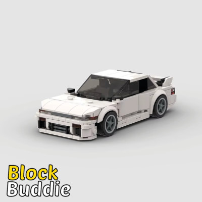 Nissan Silvia S14 GTR S15 Sport MOC Auto Car Rennwagen Klemmbausteine Geschenk