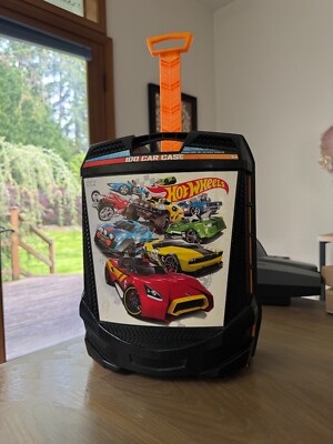 Hot Wheels Rolling Car Case- Holds 100 Cars 