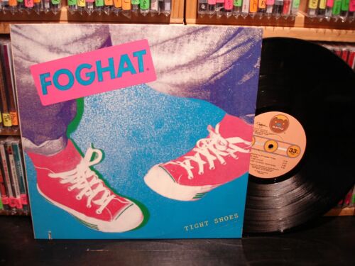 Foghat ‎– Tight Shoes Vintage LP *Veuillez voir toutes les photos* - Photo 1/6