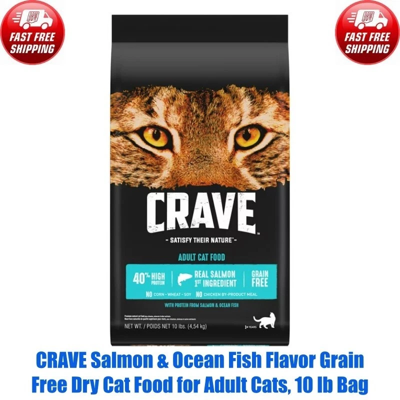 Crave dry cat food ingredients 2025