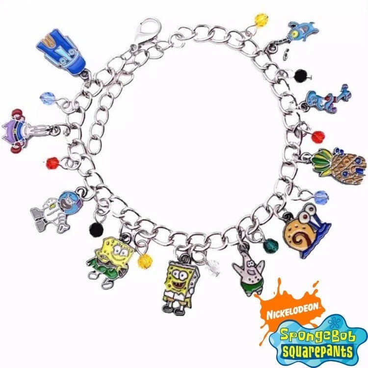 Spongebob on sale charm bracelet