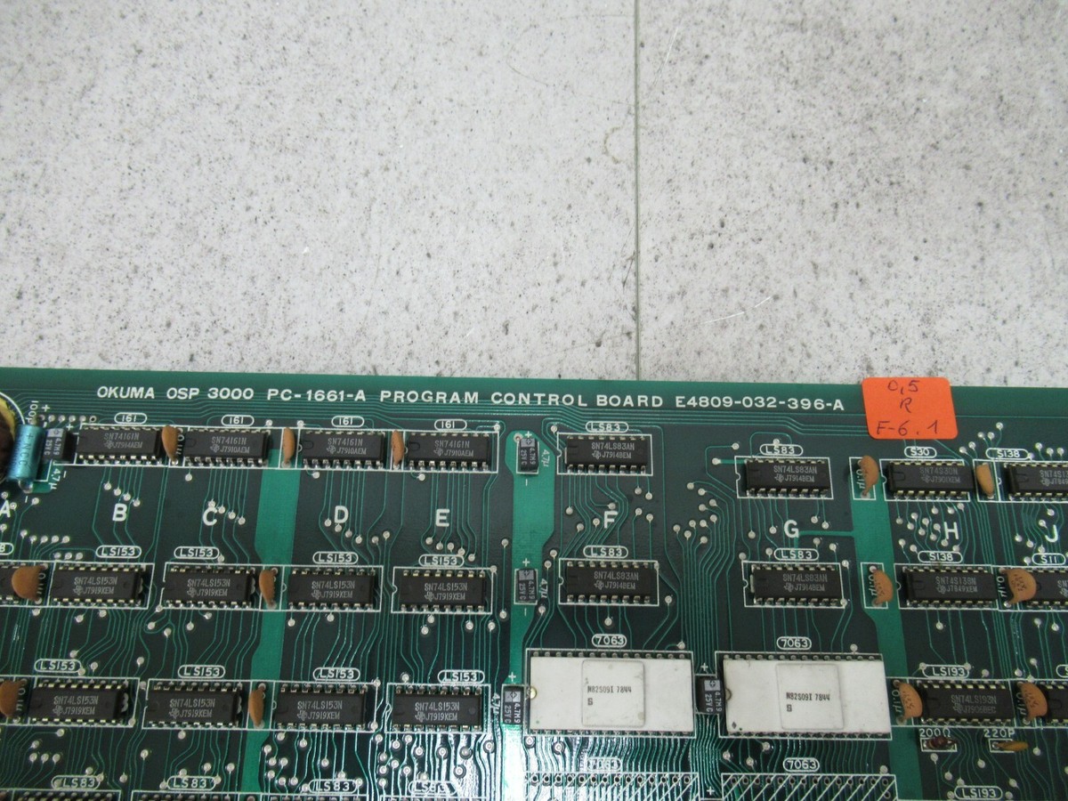 Okuma E4809-032-396-A Opus 3000 PC-1661-A Control Board | eBay