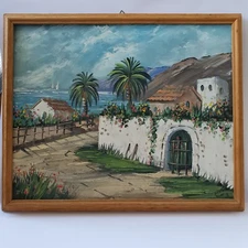 Oil painting landscape, 45 *37 cm