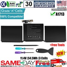   A1708 A1713 Battery for Apple MacBook Pro 13    A1708 Late 2016/ 2017 EMC 3164