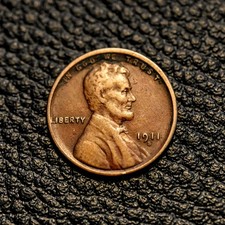 (ITM-7613) 1911-S Lincoln Cent ~ Very Fine (VF) Condition ~ COMBINED SHIPPING!
