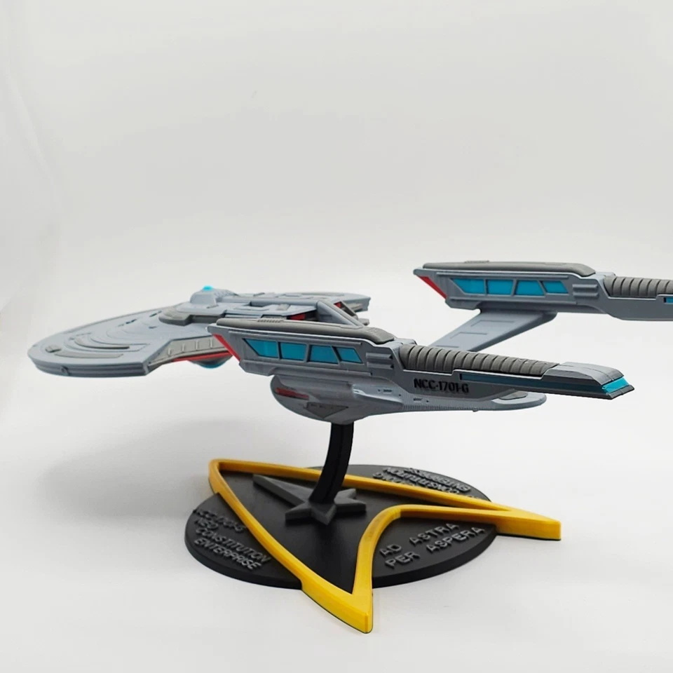 Star Trek Enterprise G Neo Constitution Impreso en 3D Nave Hecha por Ventilador con Soporte Foto 4 de 4