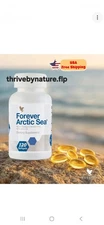 Forever Living Arctic Sea Omega 3 Softgel 60N with Fish Oil and Olive Oil