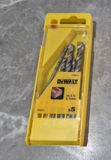 DeWALT Masonry Drill Bit Set x5 For Brick Block Wall Carbide Bits DT6952 Pack x5
