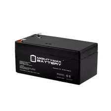 12-Volt 3 Ah Rechargeable F1 Terminal Sealed Lead Acid SLA Battery