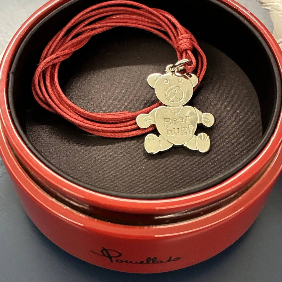 Pomellato Collana Orsetto Orso Argento Limited Edition Raro Collezionismo - Immagine 3 di 4