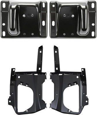 Front Bumper Bracket Set For 2010-2018 Ram 2500 3500 Replacement