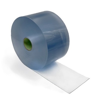 Klar Flexibler PVC Tür-/Kühlerleistenvorhang 200 mm breit 10, 20 und 50 m Rollen