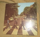 The BEATLES Abbey Road G vinyl G+ cover Apple Records