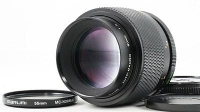 OLYMPUS OM-SYSTEM ZUIKO AUTO-MACRO 90mm F2 Lens From JAPAN #523