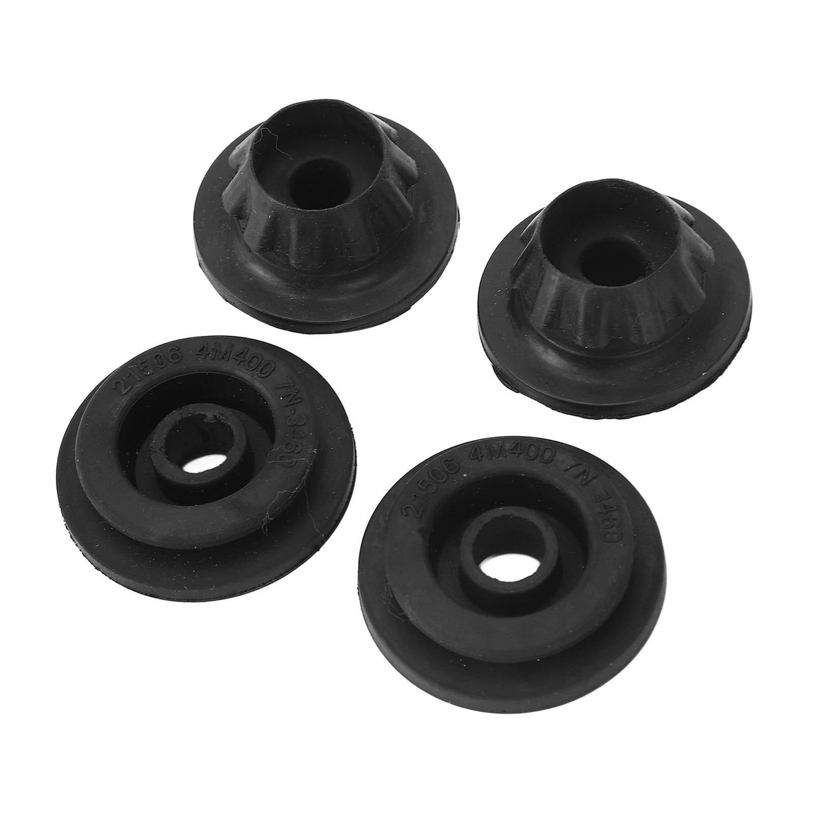 4PCS Upper Radiator Mount Bushing 21507 4M400 Lower Rubber Radiator Insulator