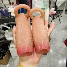 Penis-Extender-Male-Extension-Sleeve-Realistic-Penis-Sheath-Girth-Enhancer Toys