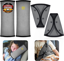 Kinder Sicherheitsgurtpolster abnehmbar für mehr Komfort im Auto