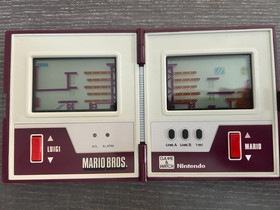 Vintage 1983 Nintendo Mario Bros Game & Watch MW-56 Multi Screen 