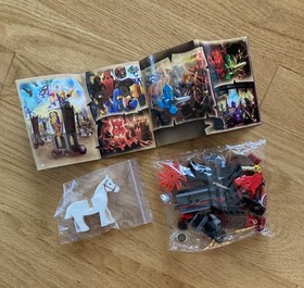 Lego Castle: Knights Kingdom Fireball Catapult - 100%  w/ Catalog & Box (dented)