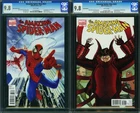 Amazing Spider-man #623 CGC 9.8 WP Lot 2010 Marvel (Jusko Cover & Variant Ed)