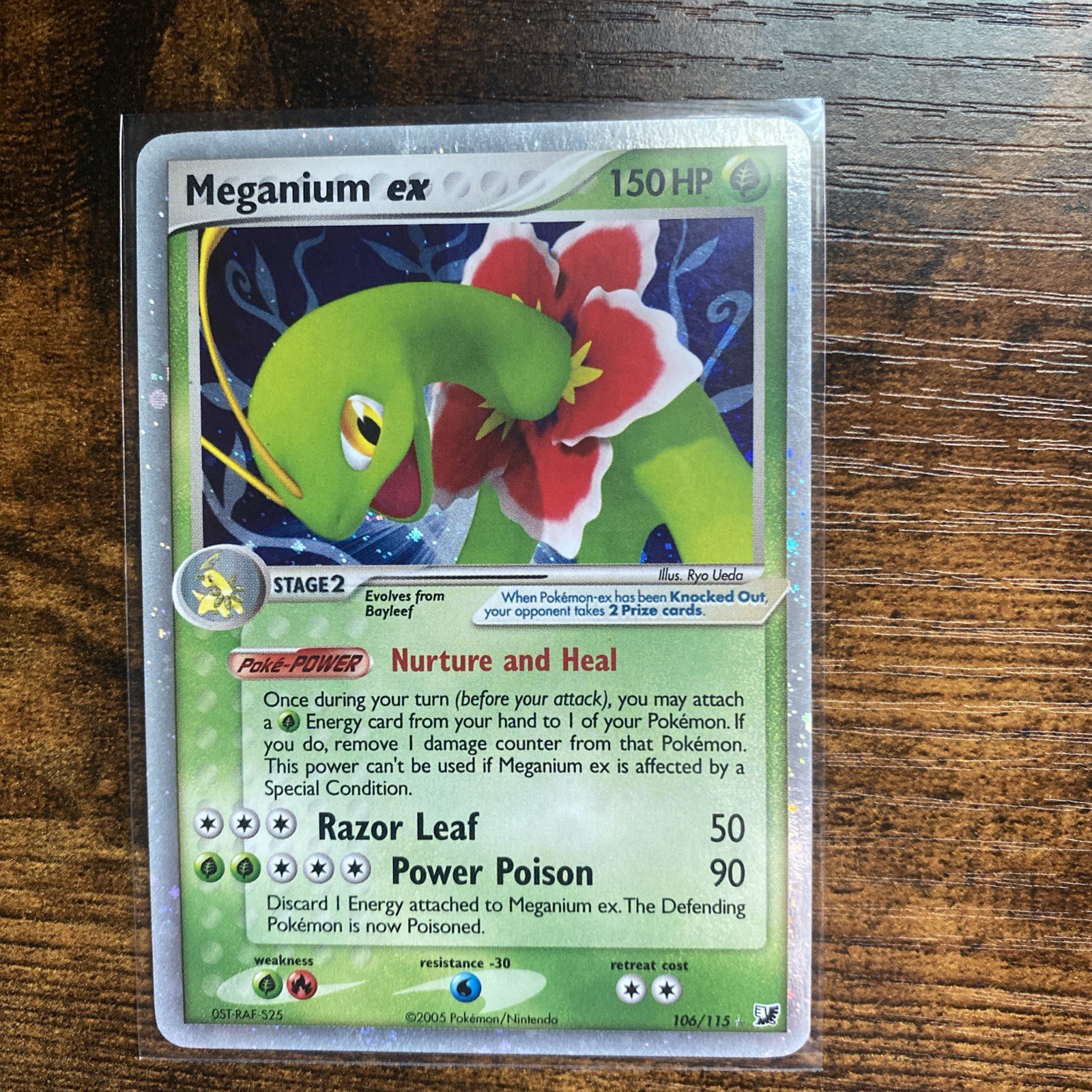 Unseen Forces 106/115 Meganium ex Ultra Rare NM