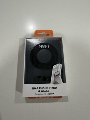 MOFT Snap Phone Stand and Wallet Compatible With MagSafe Black NEW
