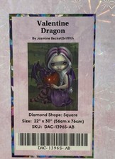 DIY Diamond Art Club Kit  Valentine Dragon  22  X 30  NEW Factory Sealed