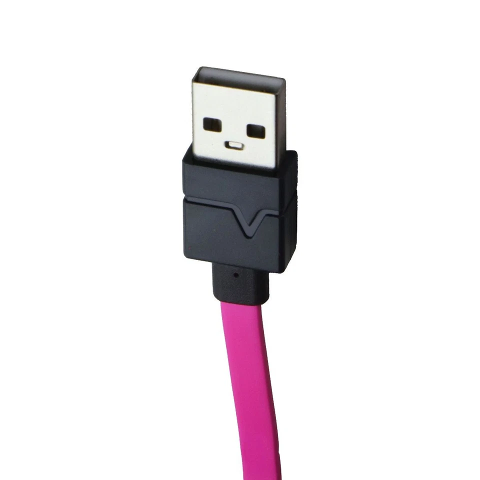 Ventev (544336) 6Ft Sync & Charge Cable for Micro USB Devices - Pink/Gray - Image 2 of 3