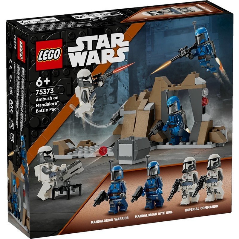 LEGO 75373 Star Wars: Ambush on Mandalore Battle Pack Brand New and Sealed