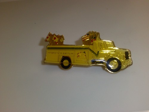 Interstate Batteries Delivery Truck Lapel Pin Vintage