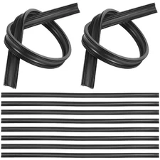  5 Pairs Wiper Blade Refills Window Rubber Strip Front Windshield Wipers Flat