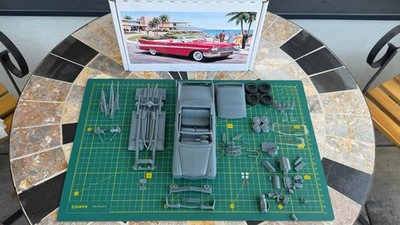 Resin 3D printed kit 1/25 scale 1958 Plymouth Belvedere Convertible