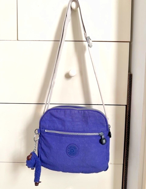 Kipling Purple 3 Compartments Small Crossbody Bag… - image 2
