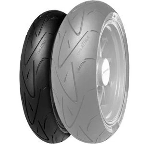 120/70-ZR 17 190/50-ZR 17 COPPIA GOMME CONTINENTAL CONTISPORTATTACK DOT 2025 - Imagen 3 de 4