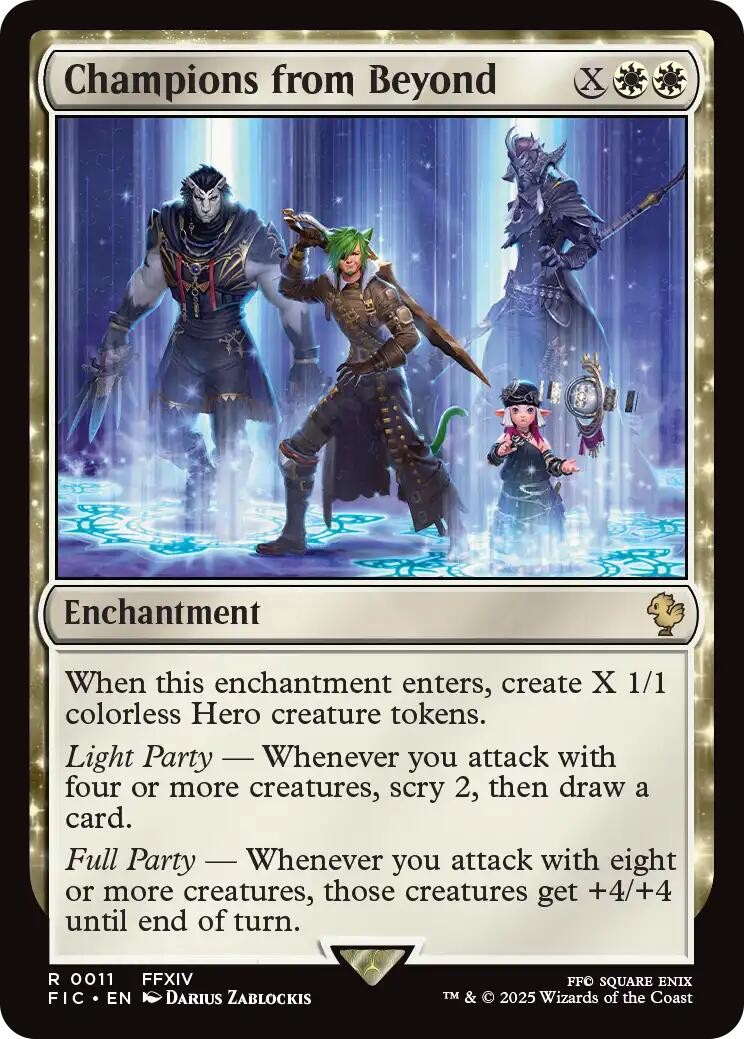 Champions from Beyond - 11 - NM - Commander: FINAL FANTASY - MTG