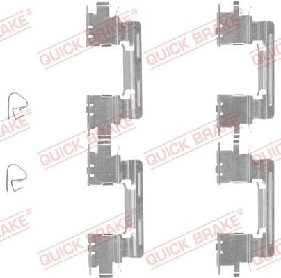 Quick Brake ZubehöRsatz, Scheibenbremsbelag Vorne FüR Ford USA Jaguar-image