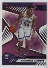 2021-22 Panini Chronicles Draft Picks XR Purple 31/49 Cameron Thomas #175 tm7