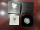 2023-S Proof $1 Peace Silver Dollar Box, OGP & COA