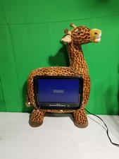 Hannspree 19  Plush Giraffe LCD TV HSG1101 Works Good READ 